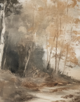 Changing Seasons Vintage Print