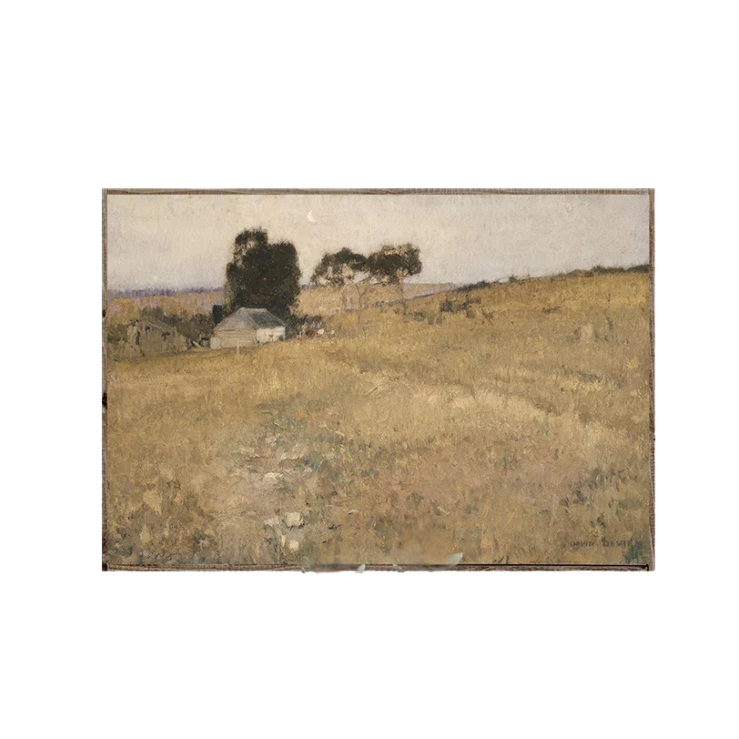 Long Ago Vintage Print