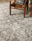 Loloi Alie Rug | Charcoal/Dove