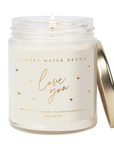 Love You Jar Candle