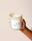 Warm + Cozy Matte Jar Candle