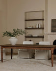 Russet Dining Table | Brown