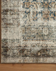 Morgan Rug | Navy/Sand