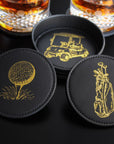 Golf Coaster Set