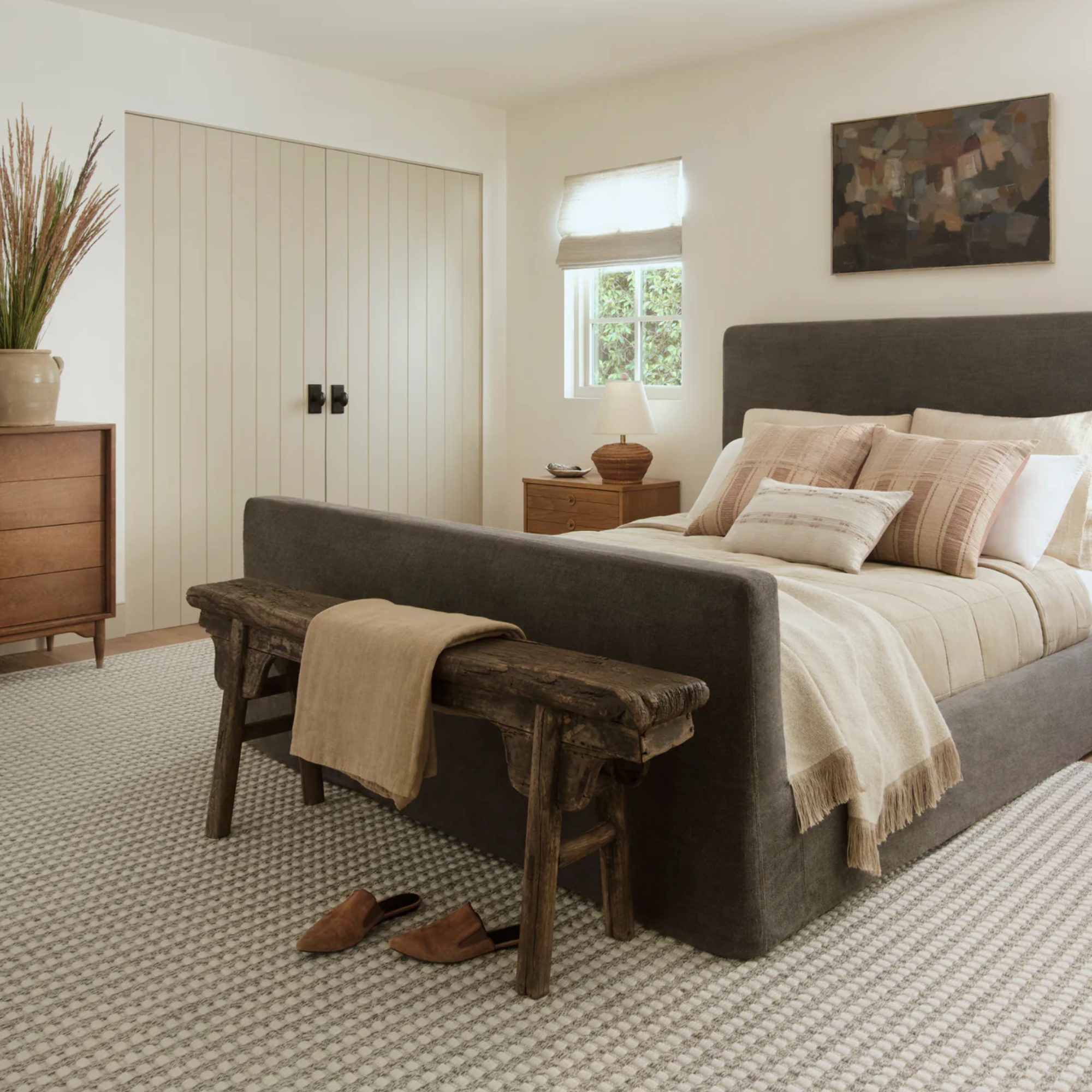 Ojai Rug | Ivory/Stone