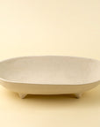 Pedestal Paper Mache Tray