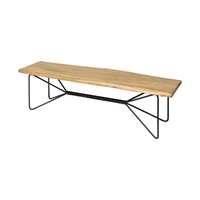 Papina Bench - Blonde - Floor Model