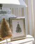 Happy New Year Vintage Print