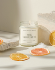 Pink Grapefruit Jar Candle