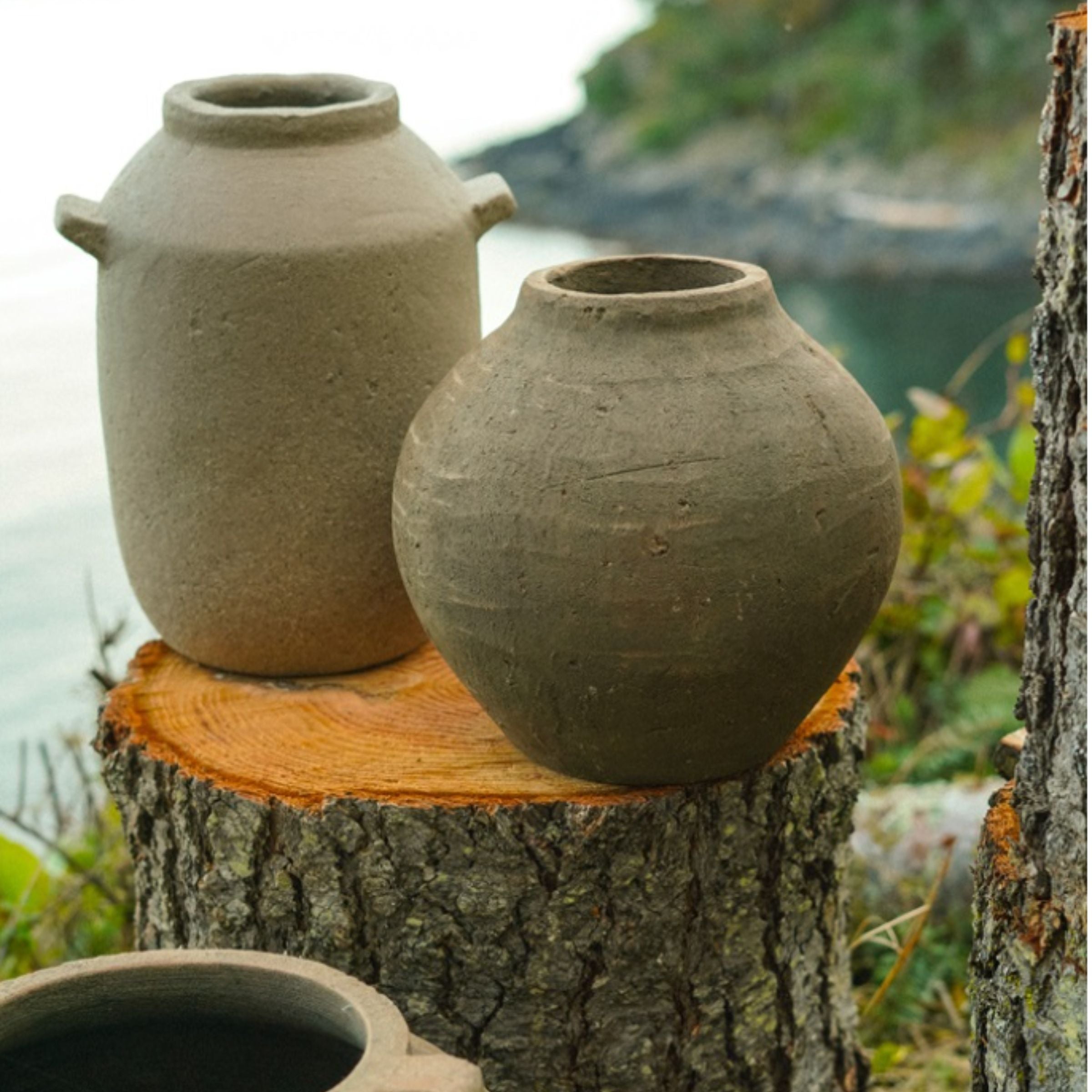 Amphora Vase · Sand Sandstorm Amphora Vase – Simone & Ivy