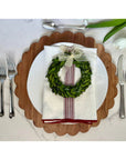 Scalloped Cutting Board Charger