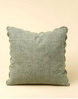 Scalloped Edge Pillow | Sage Green
