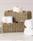 Scallop Edge Seagrass Basket