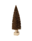 Sisal Bottle Brush Tree | Brown