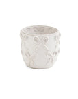 Stoneware Bow Planter