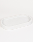 Stoneware Tray - White