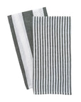 Striped Hand & Dish Towel Set