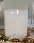 All Over Hearts Candle