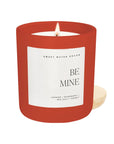 Be Mine Jar Candle | Red Matte