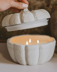Cashmere + Vanilla Pumpkin Jar Candle