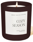 Cozy Season Jar Candle | Brown Matte
