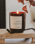 Cozy Season Jar Candle | Brown Matte