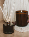 Farmhouse Amber Boxed Candle