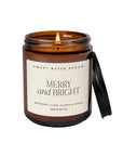 Merry + Bright Amber Jar Candle
