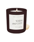 Warm & Cozy Matte Jar Candle | Brown