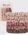 Ultra Petite Satin Scrunchie | Terracotta
