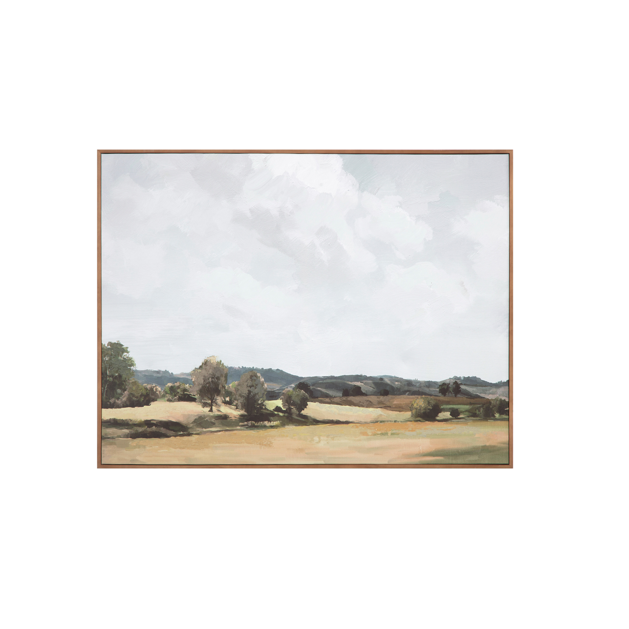 Vast Country Framed Painting