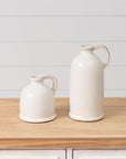 White Ceramic Jug