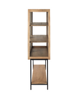 Arelius Display Cabinet | Light Brown