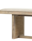 Clarita Bench | White Wash