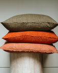 Layna Linen Pillow | Shadow