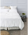Linen Duvet Cover - White