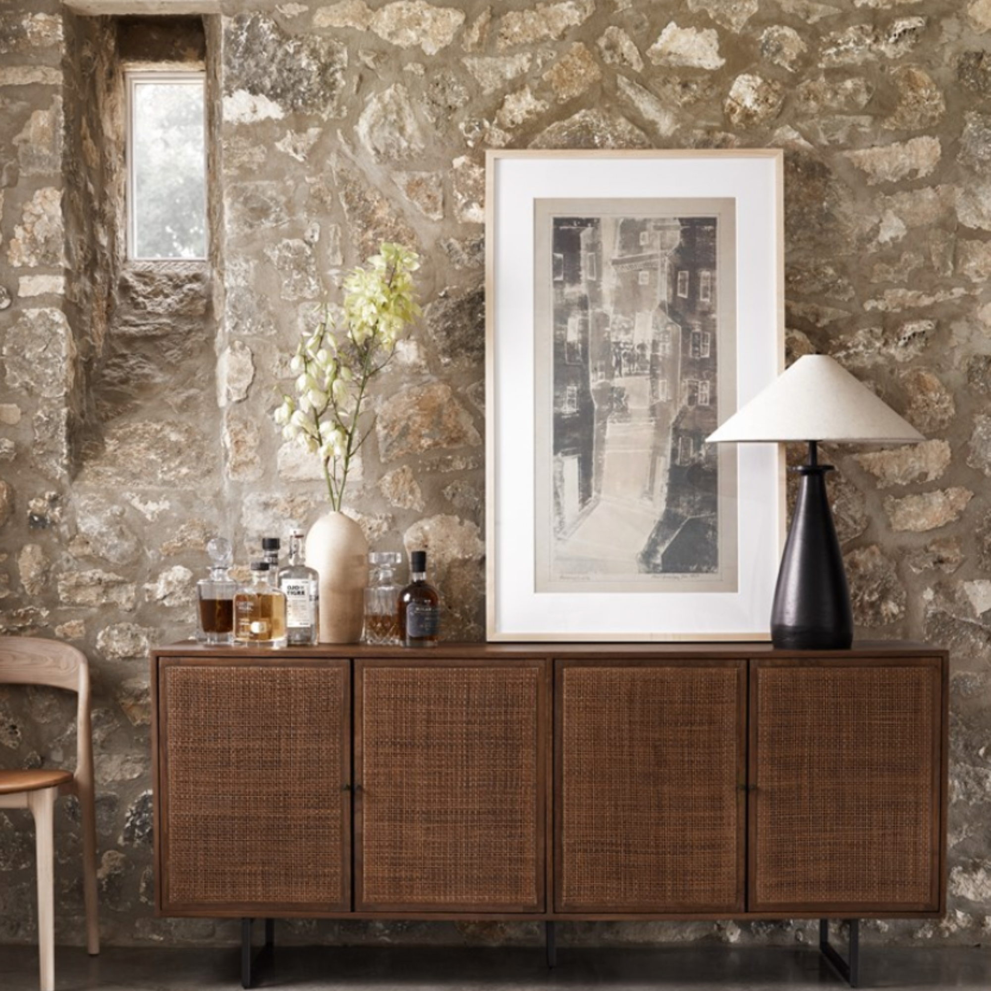 Carmel Sideboard | Brown Wash
