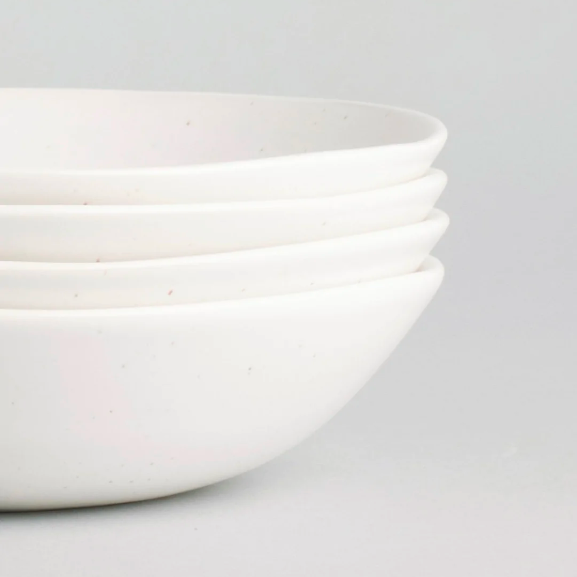 Fable Pasta Bowls Speckled White Simone Ivy