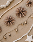 Paper Snowflake Garland - Brown