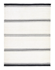 Alice Rug | Ivory/Black