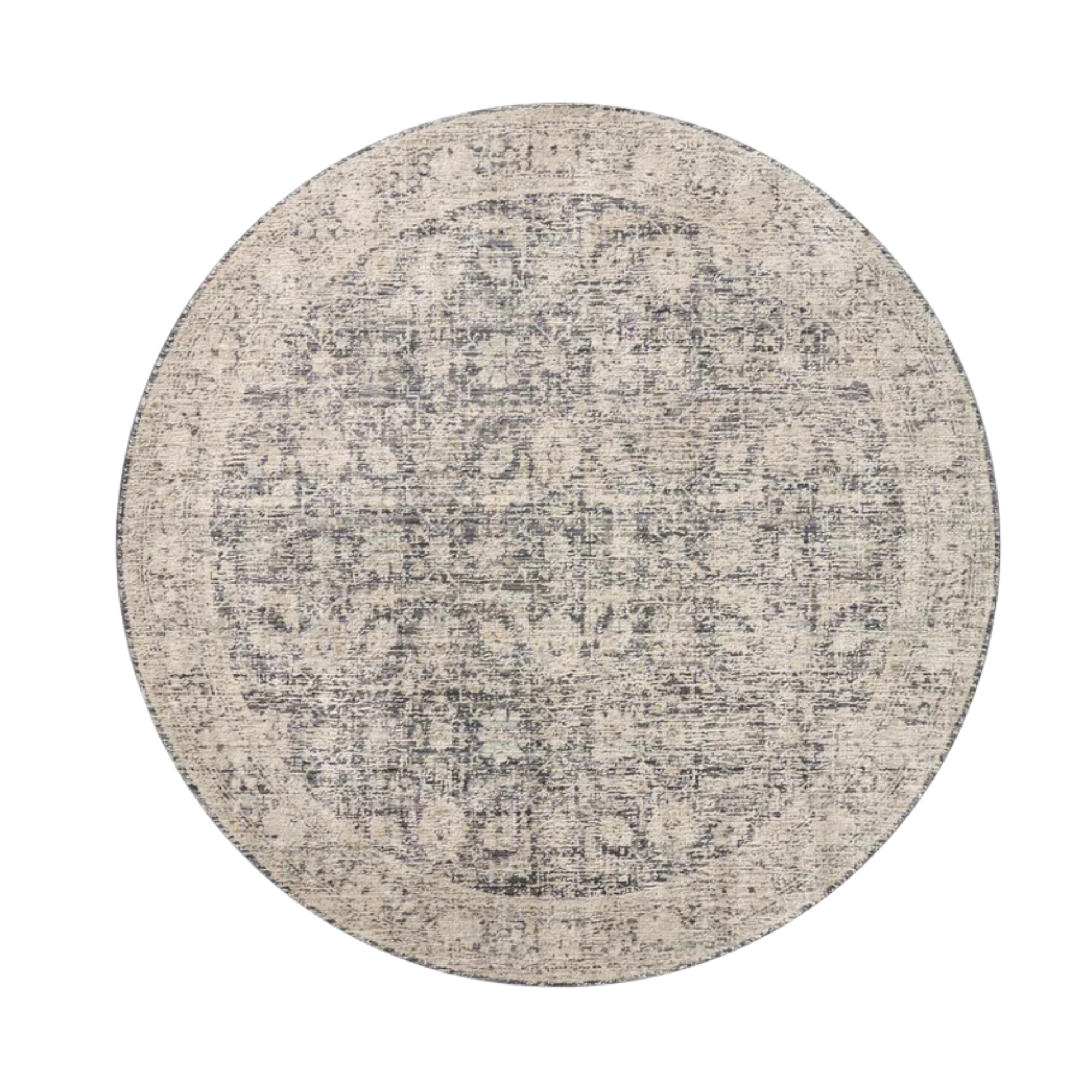Alie Rug | Charcoal/Beige