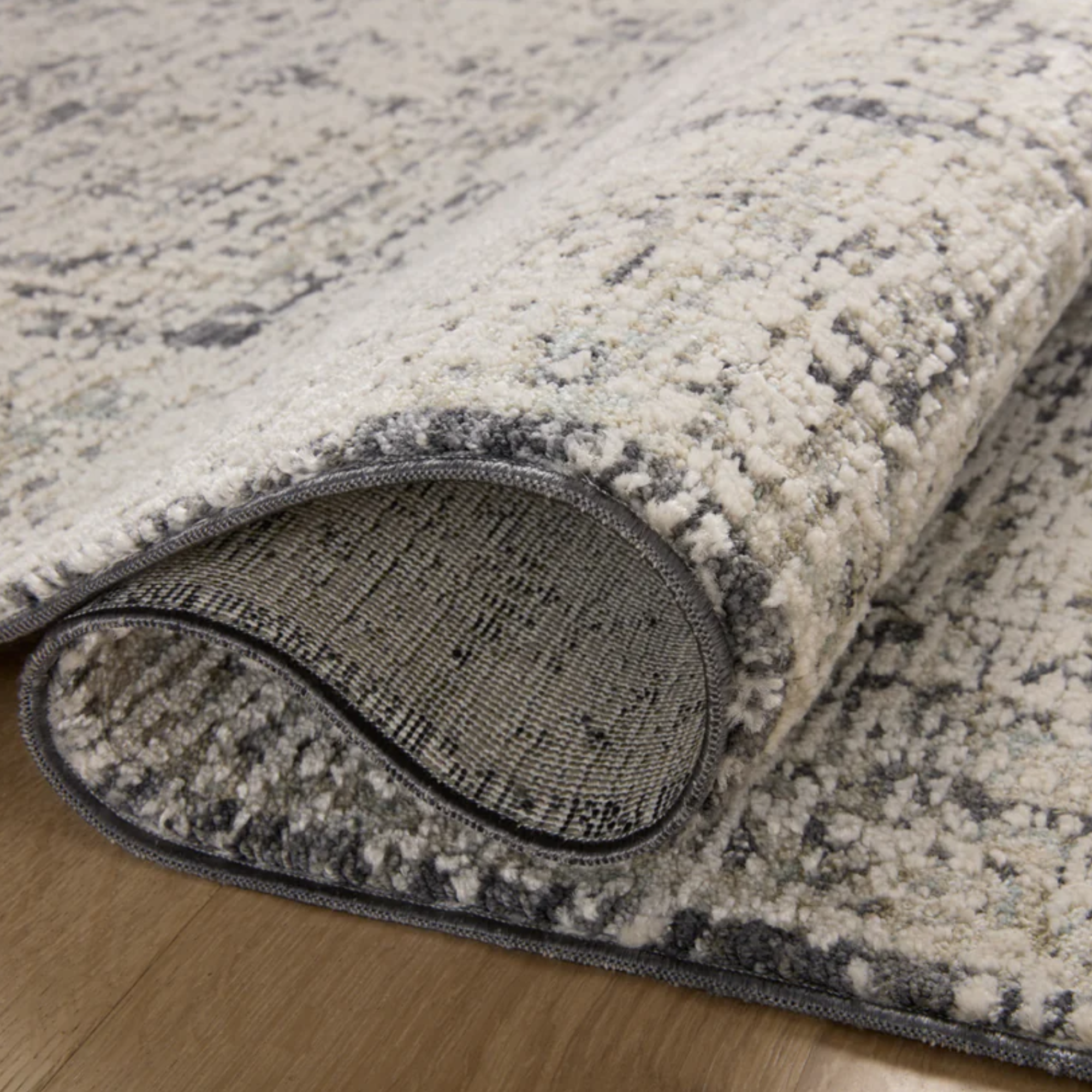 Alie Rug | Charcoal/Beige