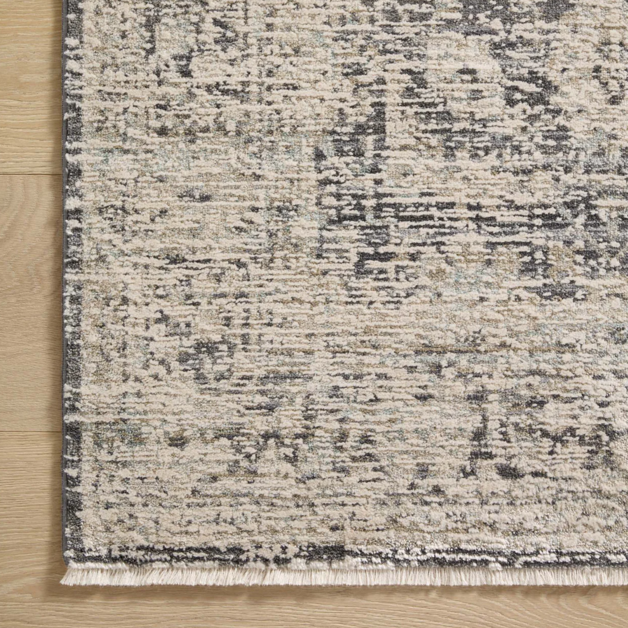 Alie Rug | Charcoal/Beige