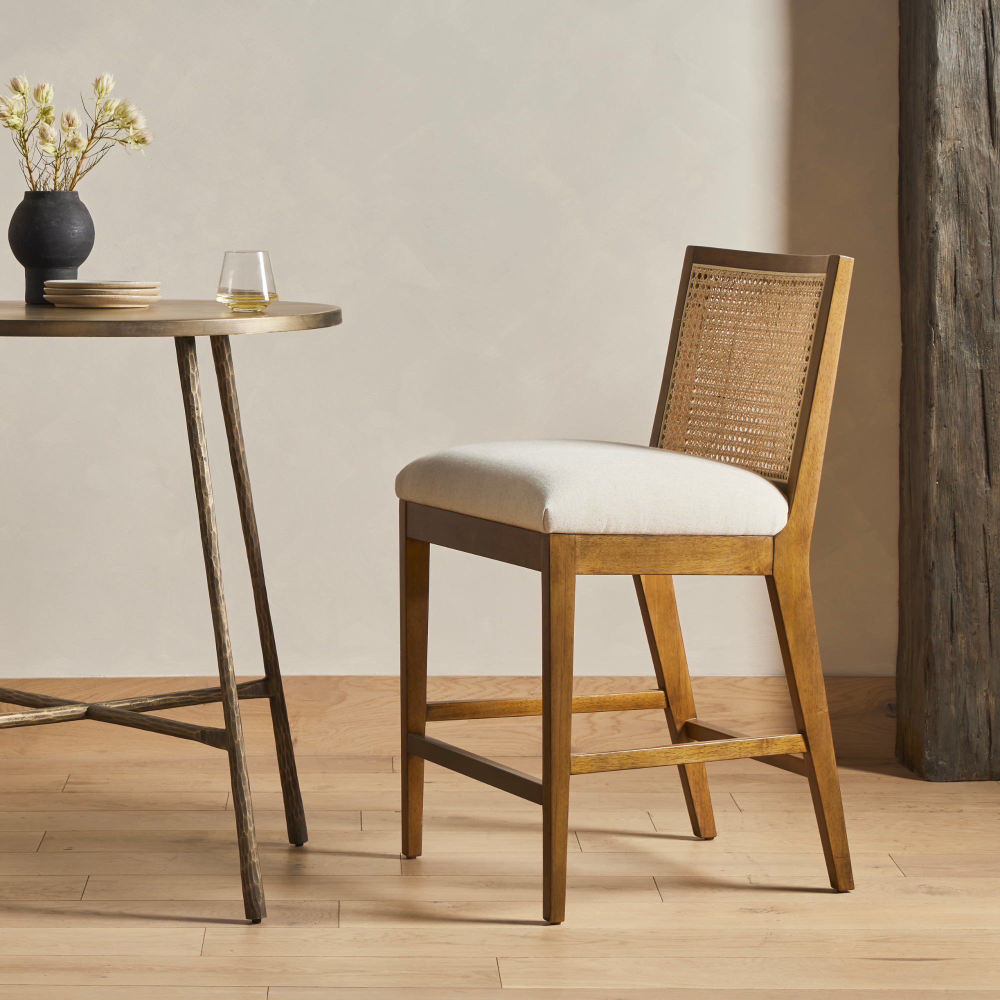 Anthonia Stool | Toasted