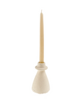Arta Terracotta Candle Holder | White