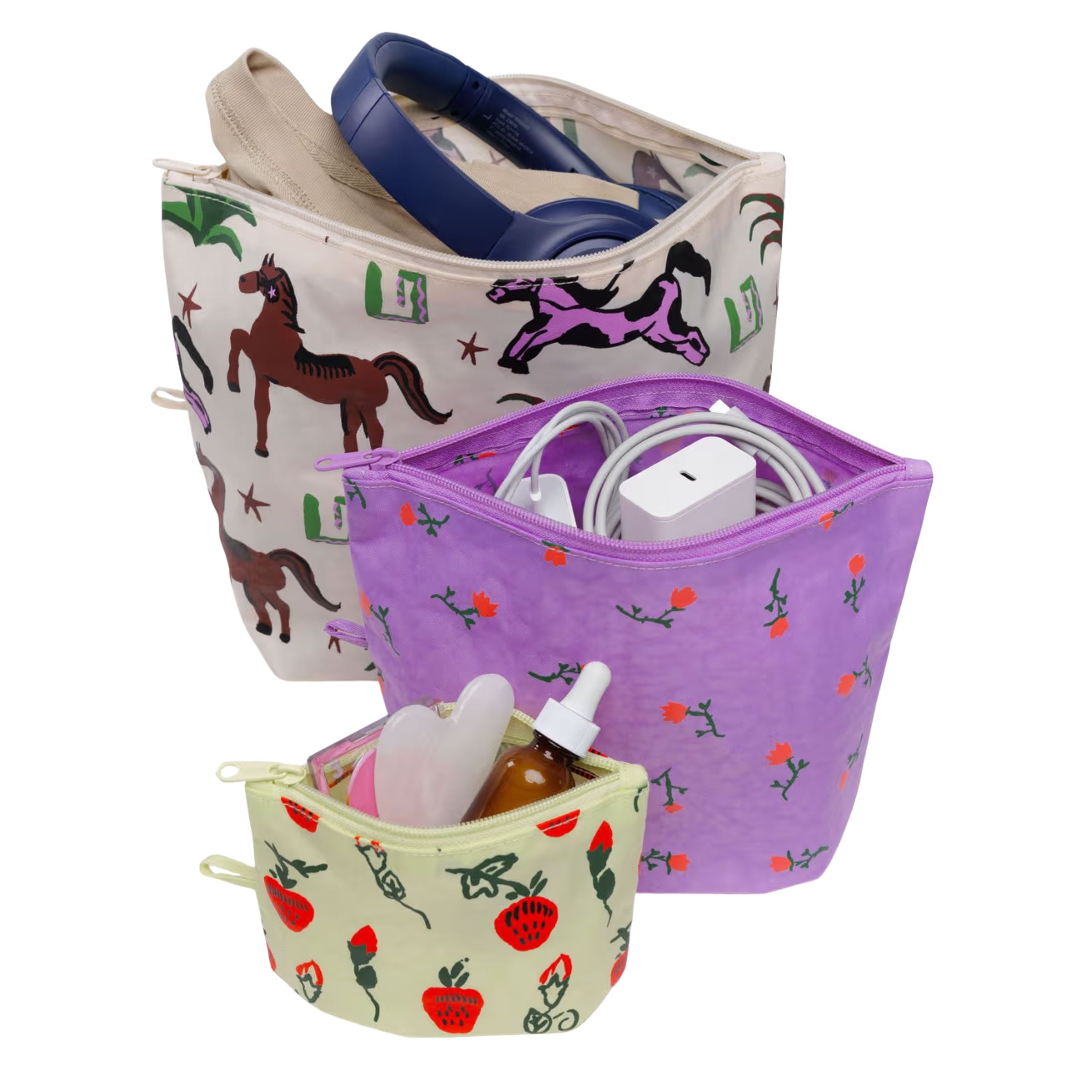 Baggu Go Pouch Set