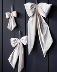 Cream Velvet Bow