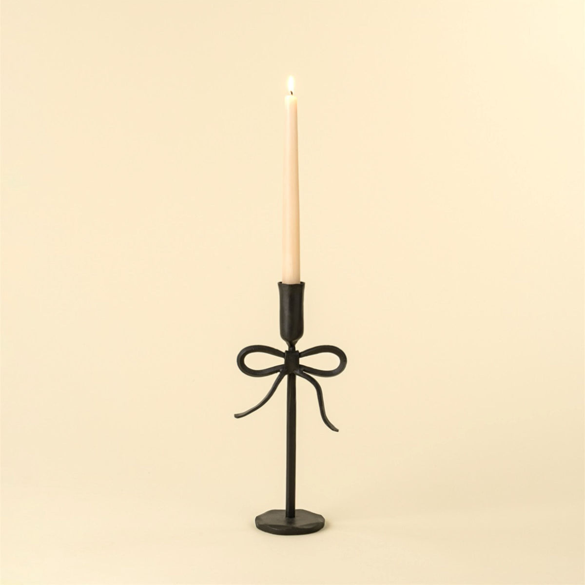 Bow Forged Candlestick