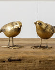 Brass Bird Decor