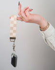 Canvas Wrist Keychain Lanyard